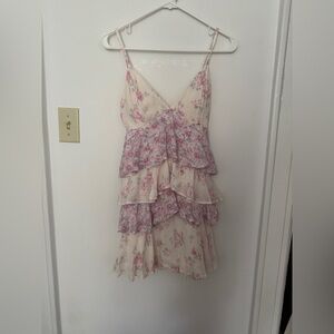 Nwt Hollister Tiered ruffle mini dress sz small